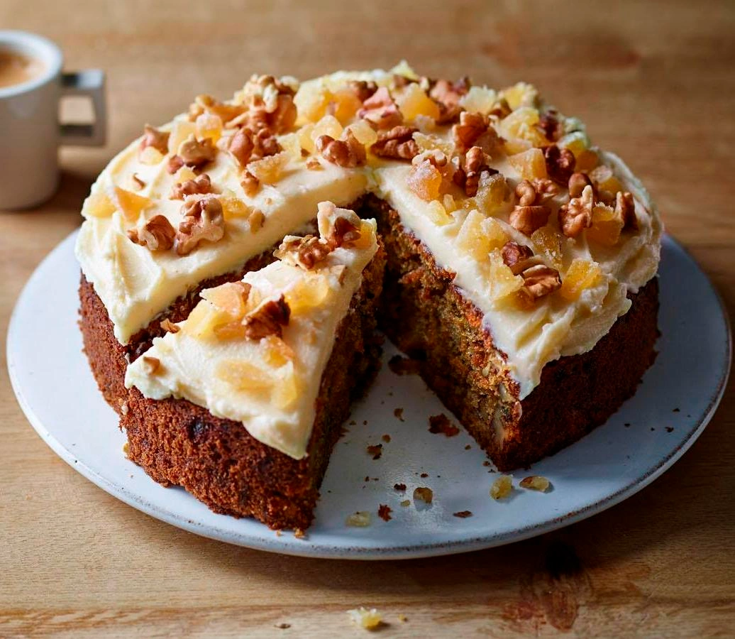 Carrot Walnut Cake