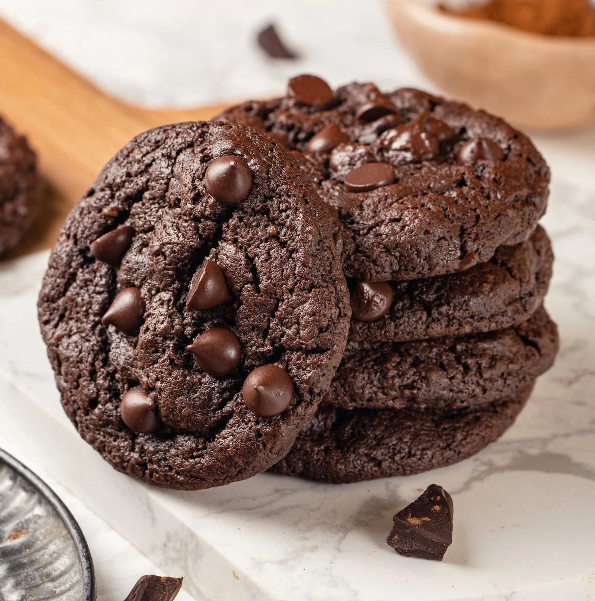 Double Chocolate Cookies